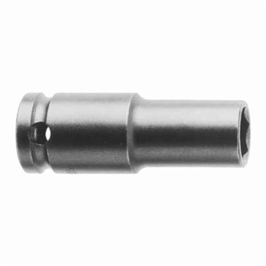 Apex 15MM45 Standard Length Thin Wall Drive Socket, Metric, 15 mm 6 Point Socket, 1/2 in Female Square Drive