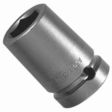 Apex 18MM15 Standard Length Drive Socket, Metric, 18 mm 6 Point Socket, 1/2 in Female Square Drive