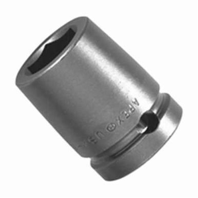 Apex 24MM17 Standard Length Drive Socket, Metric, 24 mm 6 Point Socket, 3/4 in Female Square Drive