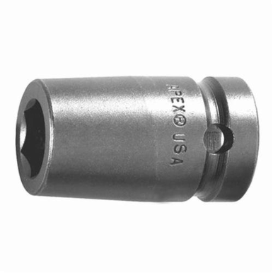 Apex 24MM47 Standard Length Thin Wall Drive Socket, Metric, 24 mm 6 Point Socket, 3/4 in Female Square Drive