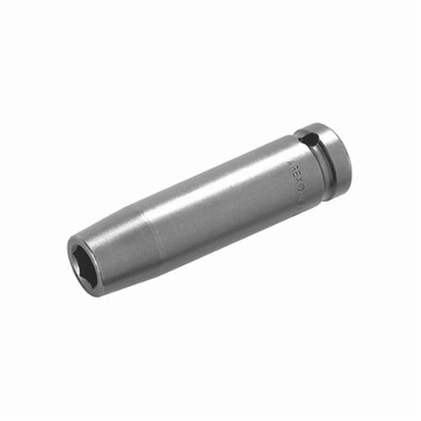 Apex 30MM25 Long Length Drive Socket, Metric, 27 mm 6 Point Socket, 1/2 in Female Square Drive