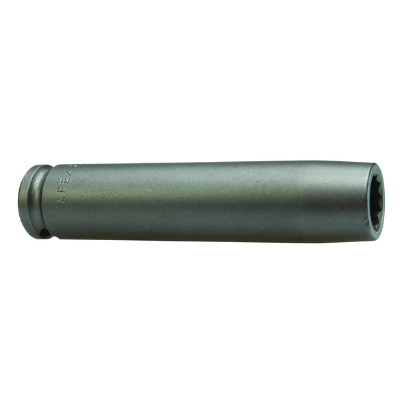 Apex 3314-D Long/Extra Long Length SAE Impact Socket, 7/16 in Socket, 3/8 in Drive, 3-1/2 in OAL