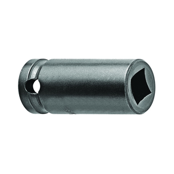 Apex 3612-D Impact Socket, 3/8 in Socket, 3/8 in Drive, 1-1/2 in OAL, High Carbon Alloy Steel