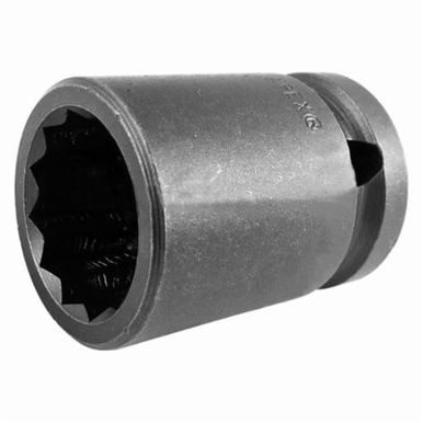 Apex 5124-D Standard Length Drive Socket, Imperial, 3/4 in 12 Point Socket, 1/2 in Female Square Drive