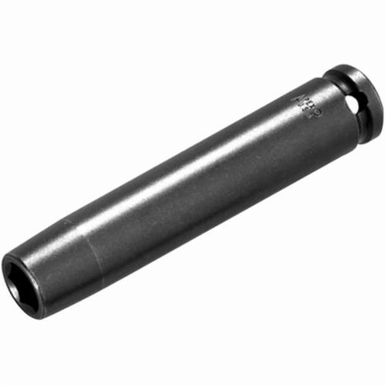 Apex 5526-D Extra Long Length, Thin Wall Drive Socket, Imperial, 13/16 in 12 Point Socket, 1/2 in Female Square Drive