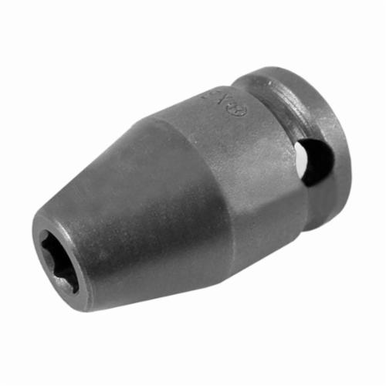 Apex 6MM13 Short Length Drive Socket, Metric, 6 mm 6 Point Socket, 3/8 in Female Square Drive