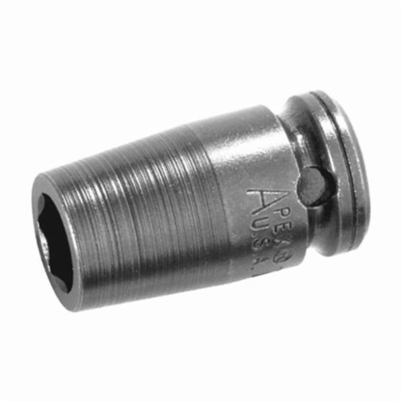 Apex 7MM03 Short Length Drive Socket, Metric, 7 mm 6 Point Socket, 3/8 in Female Square Drive