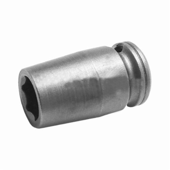 Apex 7MM11 Standard Length Drive Socket, Metric, 7 mm 6 Point Socket, 1/4 in Female Square Drive