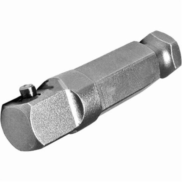 Apex EX-371-2 Drive Extension, Imperial, 7/16 x 3/8 in Male Hex To Male Squared Drive, 2 in OAL, Pin Locking