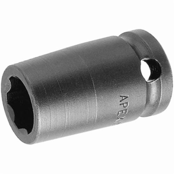 Apex FL-1110 Fast Lead, Standard Length Drive Socket, Imperial, 5/16 in 6 Point Socket, 1/4 in Female Square Drive
