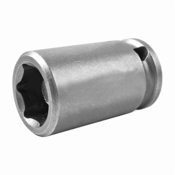Apex M-3118 Magnetic, Standard Length Drive Socket, Imperial, 9/16 in 6 Point Socket, 3/8 in Female Square Drive