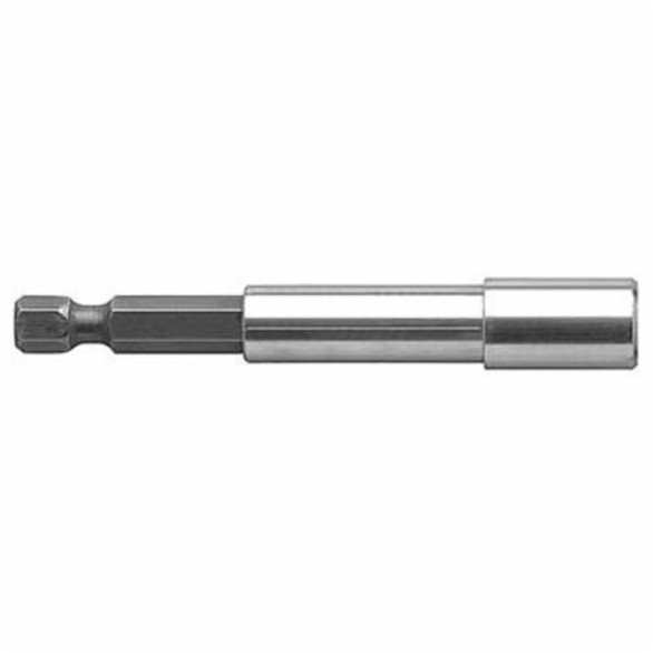 Apex M-495 Magnetic Bit Holder With 3/8 in Turned Shank, 1/4 in Hex Drive, Tool Steel, 1/4 in