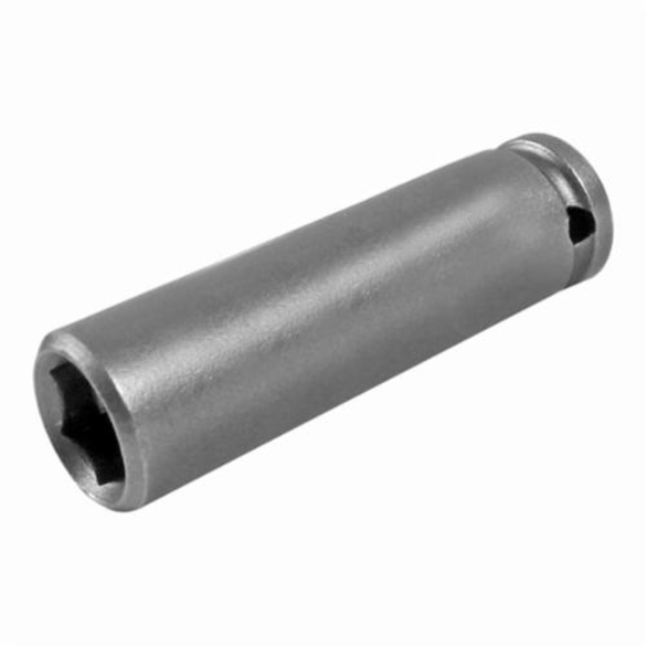 Apex MB-8MM21 Magnetic Long Length Drive Socket, Metric, 8 mm 6 Point Socket, 1/4 in Female Square Drive