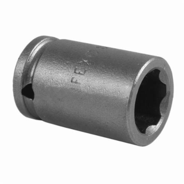 Apex SF-10MM11 Standard Length Drive Socket, Metric, 10 mm 6 Point Socket, 1/4 in Female Square Drive