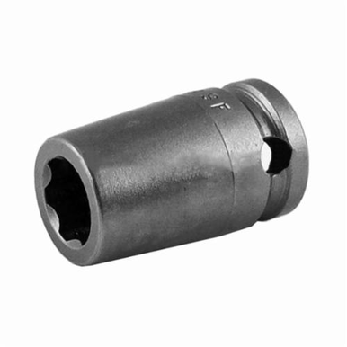 Apex SF-10MM13 Standard Length Drive Socket, Metric, 10 mm 6 Point Socket, 3/8 in Female Square Drive