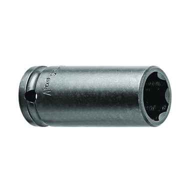 Apex SF-10MM21 Metric Standard/Long Length Impact Socket, 10 mm Socket, 1/4 in Drive, 44.4 mm OAL