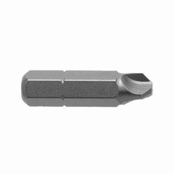 Apex TWD-3 Insert Bit, Imperial, NO 3 Tri-Wing Point, 1 in OAL, Hex Shank, Tool Steel