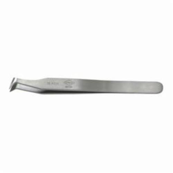 Erem 15AGW Magnetic Narrow Oblique Head Cutting Tweezer, 4-1/2 in L, Curved, Medium Tip, 9.5 mm, Carbon Steel