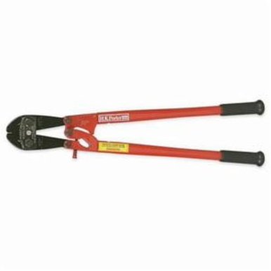 H.K. Porter 1490MC Center Cut Industrial Grade Bolt Cutter, 3/16 in Hard, 5/16 in Soft Cutting, Tubular Steel Handle