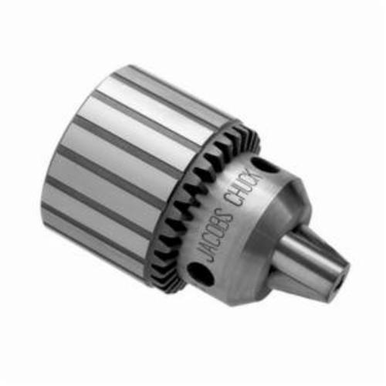 Jacobs 6214D Fluted Medium Duty Drill Chuck, 0.04 - 0.375 in, NO 2 JT Mount, Plain Bearing, K2 Key Number