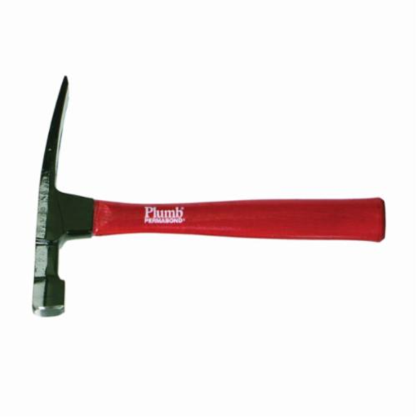 Plumb 11491P Brick Hammer, 1-1/8 in, Forged Steel Head
