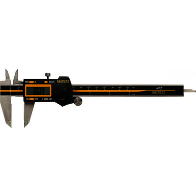 ASIMETO 7307563, 0-150 mm, 1 Battery Included, CR2032 Battery, Absolute Digital Caliper