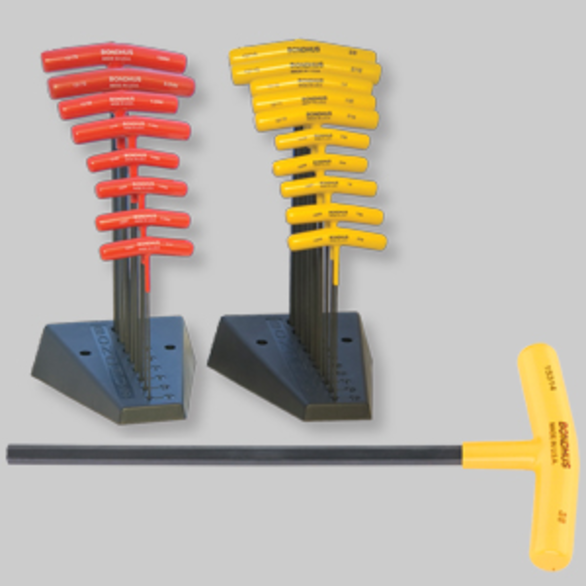 Bondhus 15309 5/32 Solid Steel Hex T-Handle 9.0