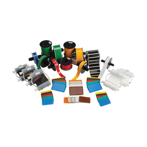 Brady® 142064 B30 Pipe Identification Supply Starter Kit, 22.2 in H x 16.6 in W