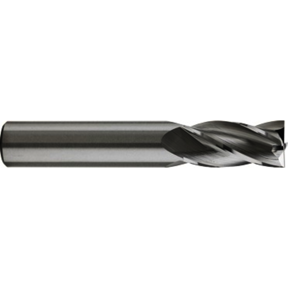 Gorilla Mill 71228 Square End Mill 0.3125in Milling Dia, 0.875in LOC, 2.5in OAL, 4 Flutes, Carbide