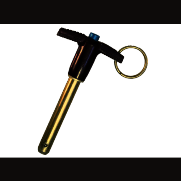 CARLAN 6BLPT4.50S, 17-4PH Stainless Steel, Type T, 3/8 in, Ball Lock Pin