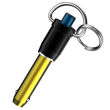CARLAN CL-4-BLPR-0.25, 17-4PH Stainless Steel, Ring, Ball Lock Pin