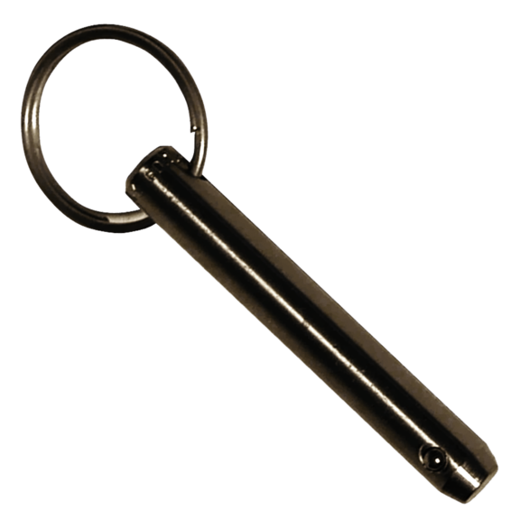 CARLAN CL-4-MDP-3.00-S, 316 Stainless Steel, 3 in, 1/4 in, Marine Detent Pin