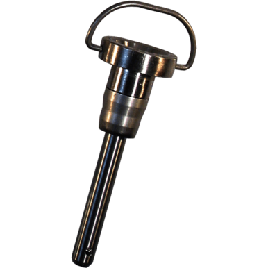 CARLAN CL-8-BLHR-5.00-S, 17-4PH Stainless Steel, Ring, Heavy Duty, Ball Lock Pin