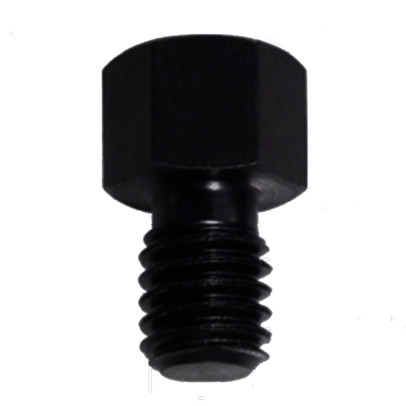 CARLAN CLM-1225-SRB, M12, Black Oxide, Steel, Screw Rest Button
