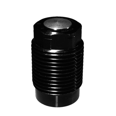 CARLAN CLR-000-TB, 10 mm, 12 mm, Radius Plunger, Threaded Body Cylinder