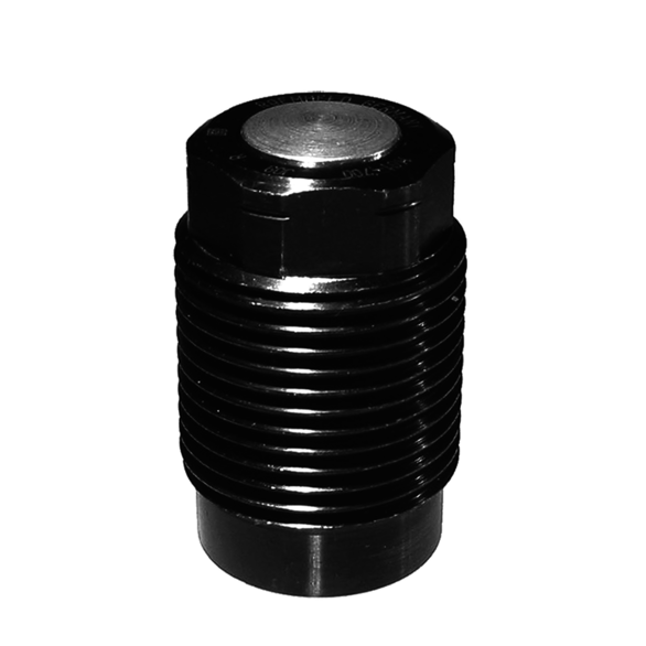 CARLAN CLR-000-TB, 10 mm, 12 mm, Radius Plunger, Threaded Body Cylinder