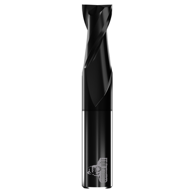 Gorilla Mill Cem2564F2Ticn Square End Mill 0.390625in Milling Dia, 1in LOC, 2.5in OAL, 2 Flutes, Carbide
