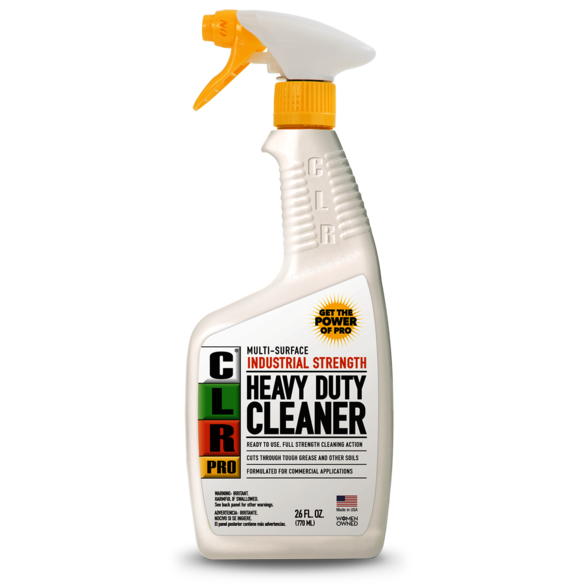 CLR PRO® Heavy Duty Cleaner, Industrial Strength, Multi-Purpose Degreaser, 26 Ounce Spray Bottle