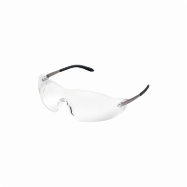 Crews S2110AF Blackjack® Plus Safety Glasses, Duramass® Anti-Fog Clear Lens, Frameless Chrome Plated Metal Frame, Polycarbonate Lens, Specifications Met: ANSI Z87+, AS/NZS 1337.1