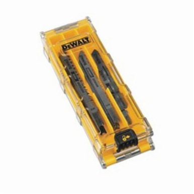 DeWALT® DW3742C 14-Piece Jig Saw Blade Set, T-Shank, Metal and Wood Applicable Materials, HSS