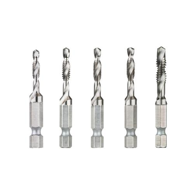 DeWALT® DeWALT® Combination Drill and Tap Set, Imperial, 5 Pieces, #8-32 to 1/4-20 UNC/UNF Thread