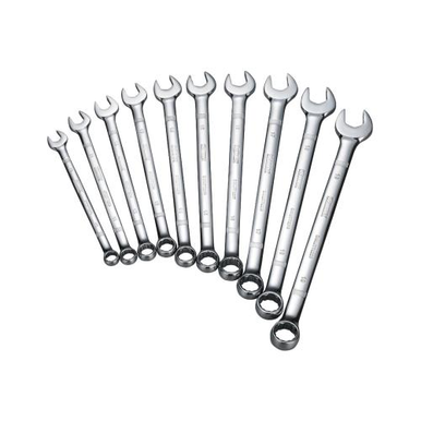DeWALT® DWMT72166 Anti-Slip Standard Length Combination Wrench Set, Metric, 10 Pieces, 10 to 19 mm