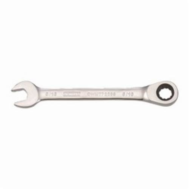 DeWALT® DWMT72289OSP Non-Reversible Combination Wrench, 5/16 in, 15 deg Offset, 4-3/8 in OAL, Steel, ASME B107.100