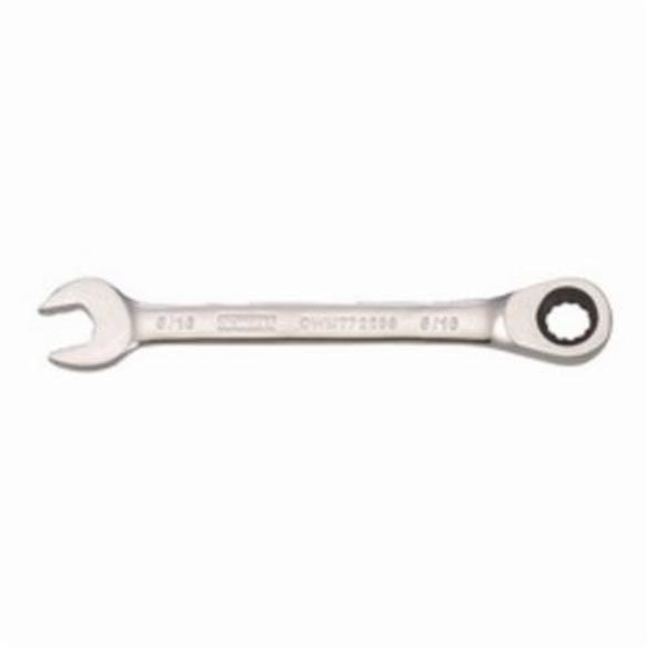 DeWALT® DWMT72289OSP Non-Reversible Combination Wrench, 5/16 in, 15 deg Offset, 4-3/8 in OAL, Steel, ASME B107.100