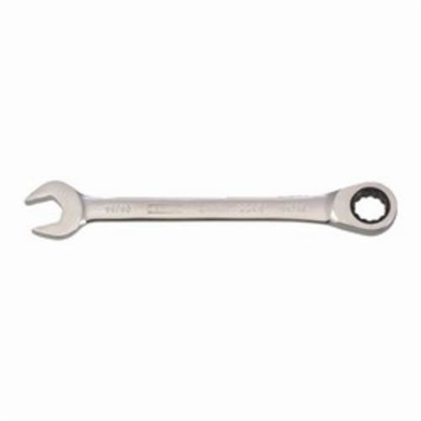 DeWALT® DWMT72296OSP Non-Reversible Combination Wrench, 11/16 in, 15 deg Offset, 8-25/32 in OAL, Steel, ASME B107.100