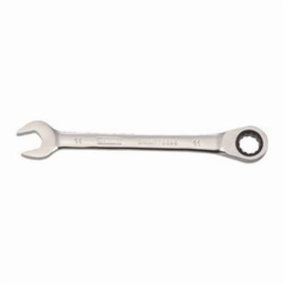 DeWALT® DWMT72299OSP Non-Reversible Combination Wrench, 11 mm, 15 deg Offset, 5-25/32 in OAL, Steel, ASME B107.100