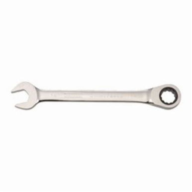 DeWALT® DWMT72302OSP Non-Reversible Combination Wrench, 14 mm, 15 deg Offset, 7-5/32 in OAL, Steel, ASME B107.100