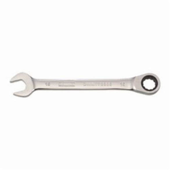 DeWALT® DWMT72303OSP Non-Reversible Combination Wrench, 15 mm, 15 deg Offset, 7-9/16 in OAL, Steel, ASME B107.100