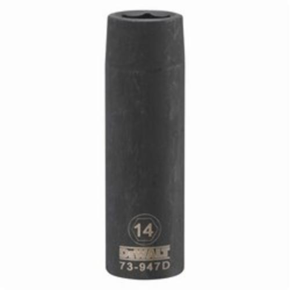 DeWALT® DWMT73947OSP Deep Length Socket, 1/2 in, 14 mm