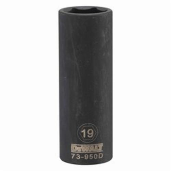 DeWALT® DWMT73950OSP Deep Length Socket, 1/2 in, 19 mm